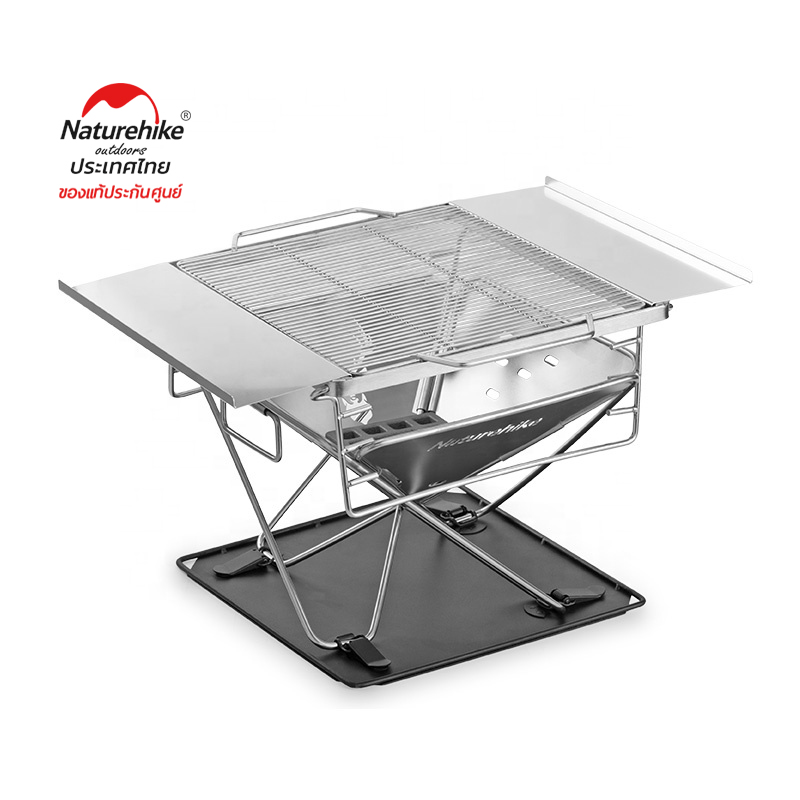ตะแกรงย่าง Folding outdoor fire BBQ grill rack